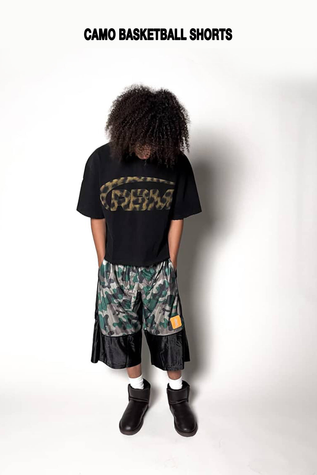 CAMO BASKETBALL-SHORTS